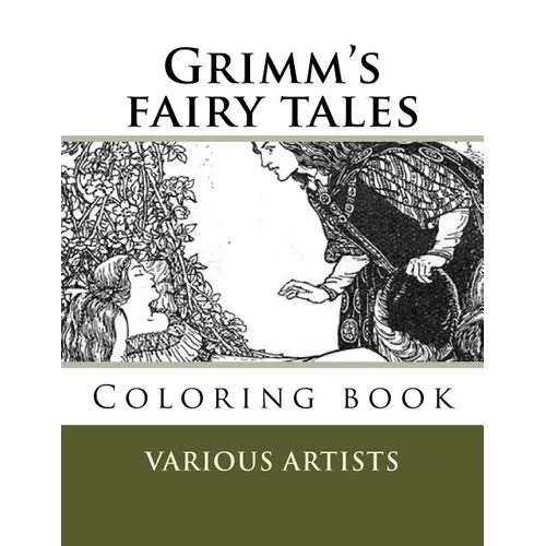 Grimm's fairy tales: Coloring book - Paperback