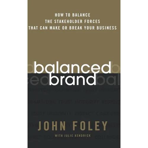 Balanced Brand: How to Balance the Stakeholder Forces That Can Make or Break Your Business - Hardcover
