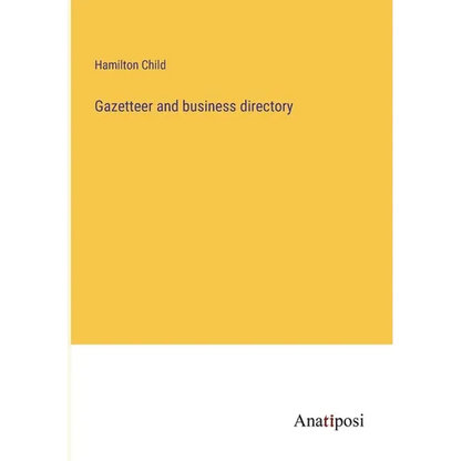 Gazetteer and business directory - Paperback