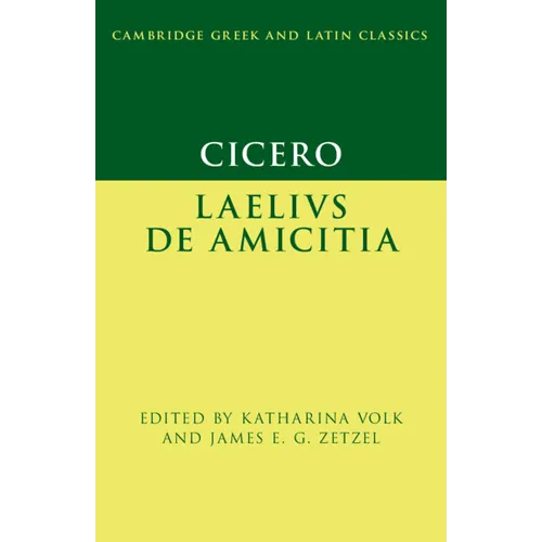 Cicero: Laelius de amicitia - Paperback