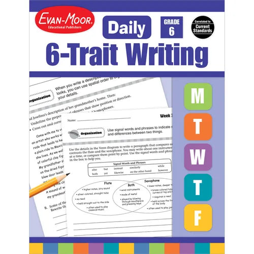 Daily 6-Trait Writing Grade 6+ Te - Paperback