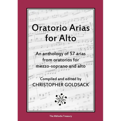 Oratorio Arias for Alto: An anthology of 57 arias from oratorios for alto - Paperback