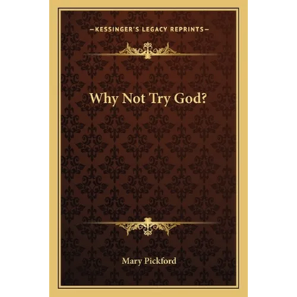 Why Not Try God? - Paperback