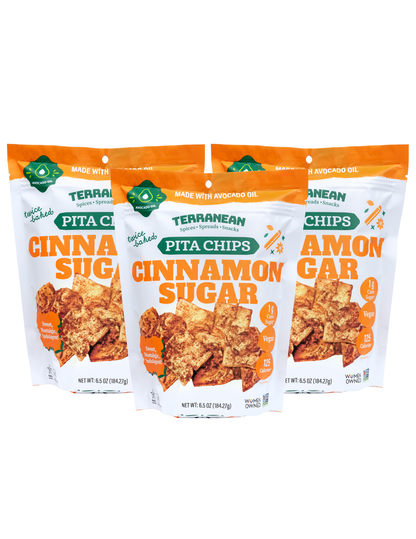 Pita Chips THREE PACK - Please select your flavors!