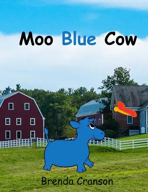 Moo Blue Cow - Paperback