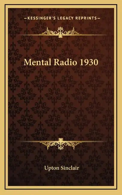 Mental Radio 1930 - Hardcover