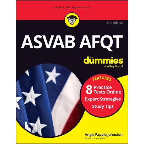 ASVAB Afqt for Dummies: Book + 8 Practice Tests Online - Paperback