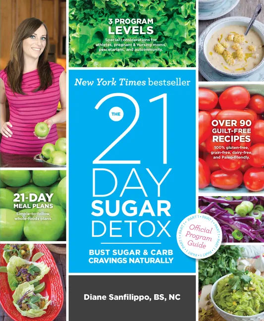 The 21-Day Sugar Detox: Bust Sugar and Carb Cravings Naturally - Paperback