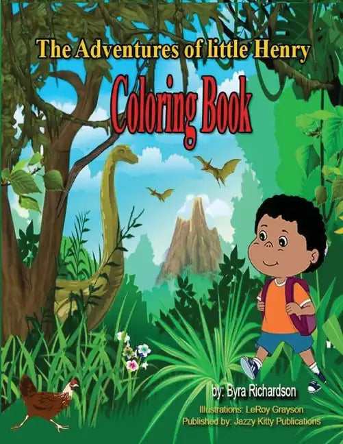 The Adventures of Little Henry Coloring Book - Paperback