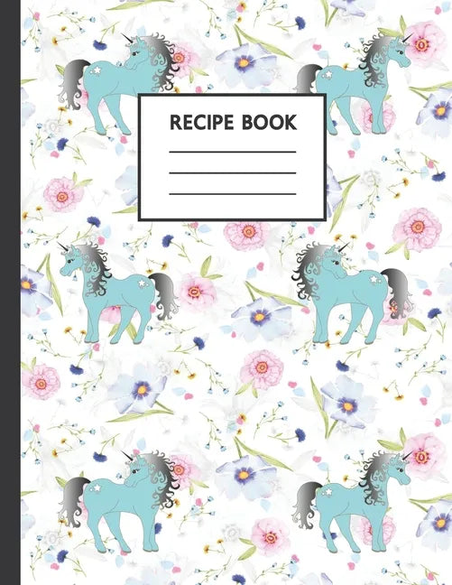 Recipe Book: Cute Cookbook To Use At Home Or For School Cooking Classes - Paperback