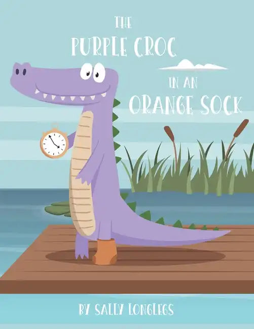 The Purple Croc In An Orange Sock - Paperback