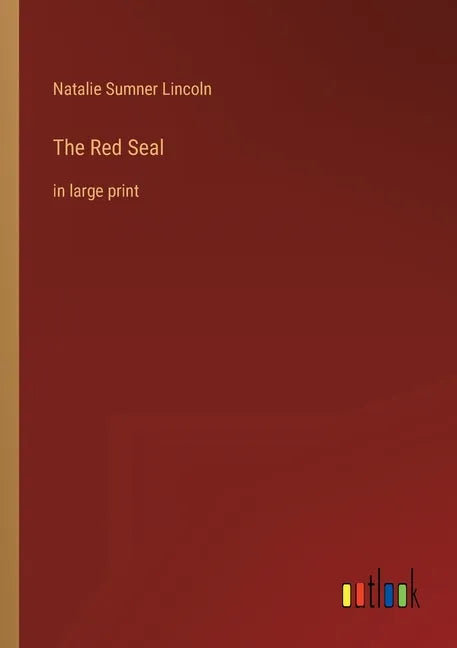 The Red Seal: in large print - Paperback