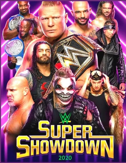 Super Showdown: Anxiety WWE Coloring Books For Adults And Kids Relaxation And Stress Relief - Paperback
