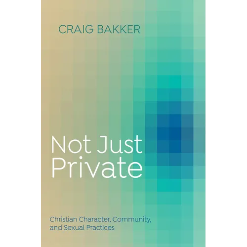 Not Just Private: Christian Character, Community, and Sexual Practices - Paperback