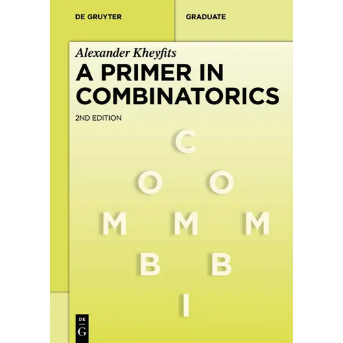 A Primer in Combinatorics - Paperback