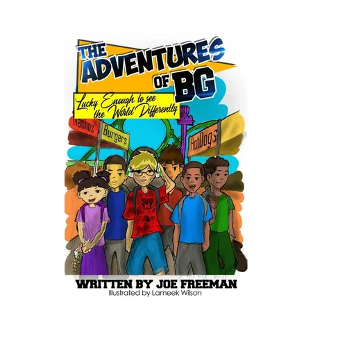 The Adventures of BG "Lucky Enough to see the World Differently" - Hardcover