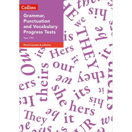 Year 1/P2 Grammar, Punctuation and Vocabulary Progress Tests - Paperback