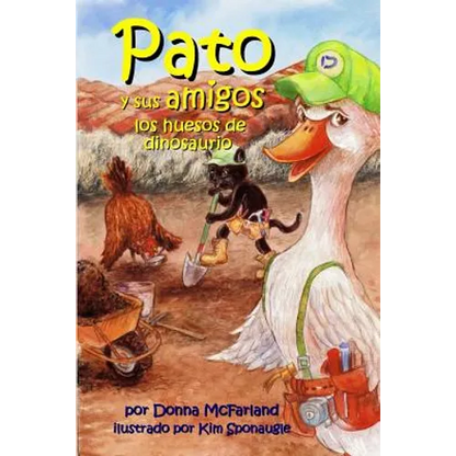 Pato y sus amigos: los huesos de dinosaurio - Paperback