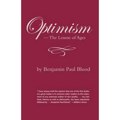 Optimism: The Lesson of Ages - Paperback