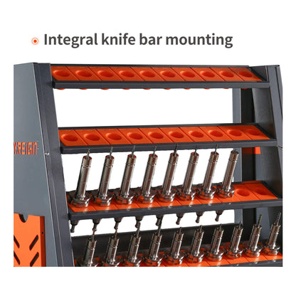 60-Inch Heavy-Duty Multifunction CNC Tool Rack Holder Organizer (SAK80412)