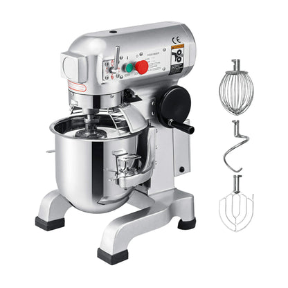 600W Commercial Dough Kneader Bakery Mixer Machine, 15QT (SAK95629)
