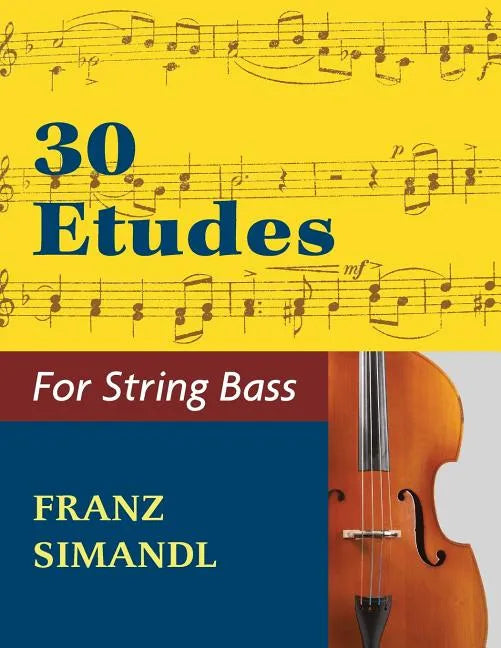 30 Etudes for the String Bass - Paperback
