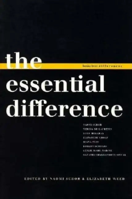 The Essential Difference - Paperback