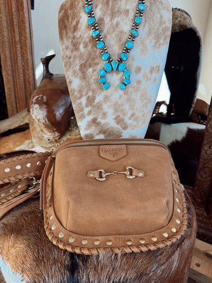 The Western + Co. Lil’ Bit Bum Bag in Chestnut