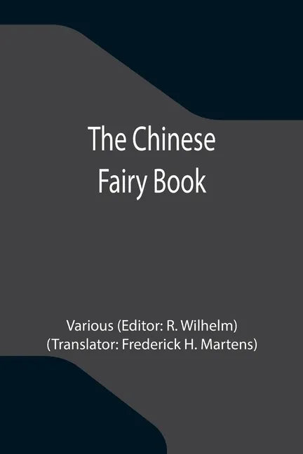 The Chinese Fairy Book - Paperback