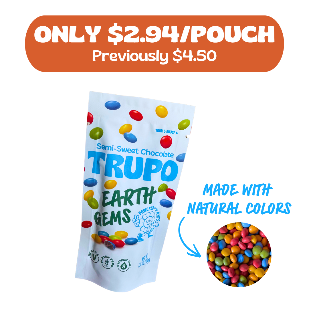 Earth Gems - 1.5oz Snack Size Pouches - Vegan & Gluten-Free