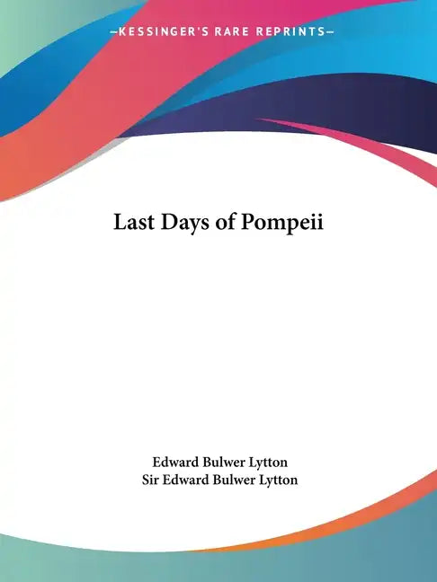 Last Days of Pompeii - Paperback