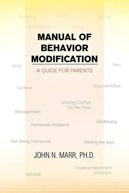 Manual of Behavior Modification - Paperback