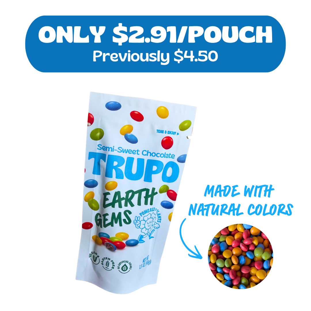 Earth Gems - 1.5oz Snack Size Pouches - Vegan & Gluten-Free
