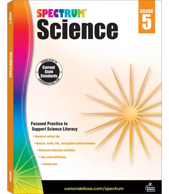 Spectrum Science, Grade 5: Volume 57 - Paperback