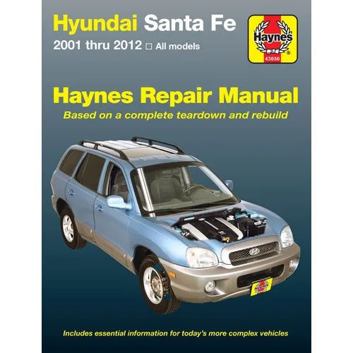 Hyundai Santa Fe 2001-12 - Paperback