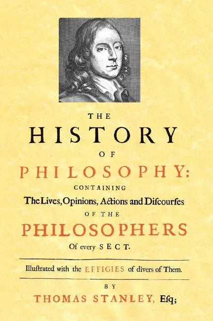 History of Philosophy (1701) - Hardcover