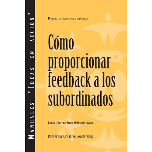 Giving Feedback to Subordinates (Spanish for Latin America) - Paperback