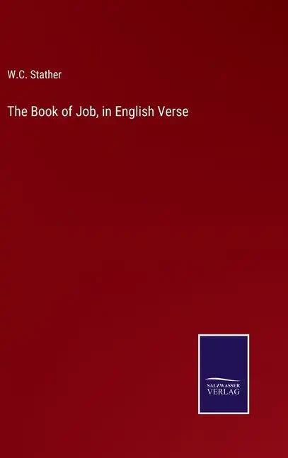 The Book of Job, in English Verse - Hardcover