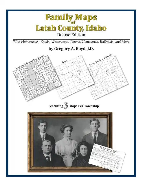 Family Maps of Latah County, Idaho - Paperback