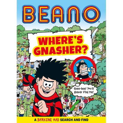 Beano Where's Gnasher?: A Barking Mad Search and Find Book - Paperback