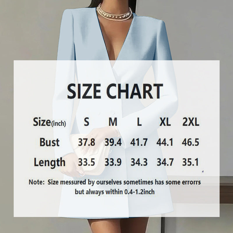 Women’s Deep V-Neck A-Line Dress
