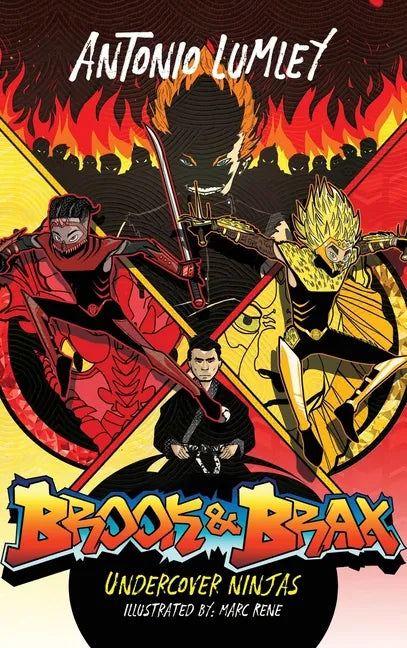 Brook and Brax: Undercover Ninjas - Hardcover