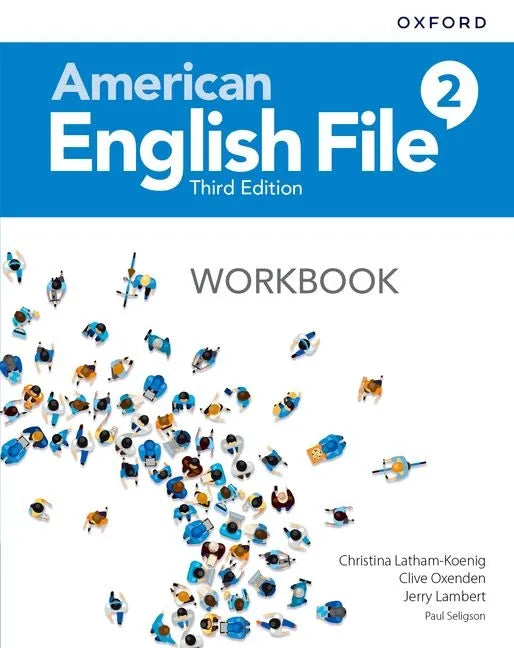American English File 3e Workbook 2 - Paperback