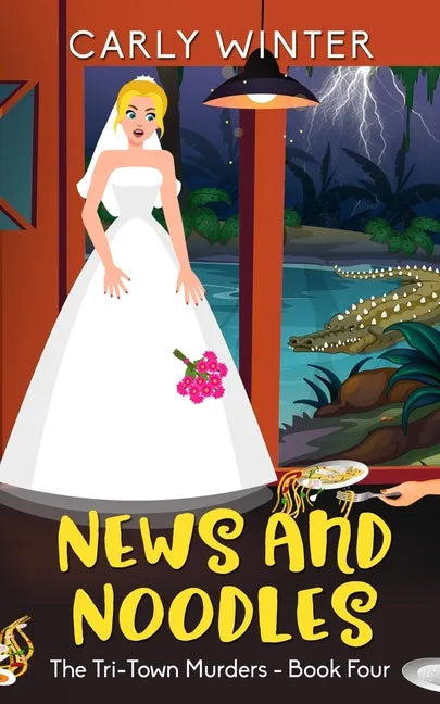 News and Noodles: A small town cozy mystery (Large Print) - Paperback