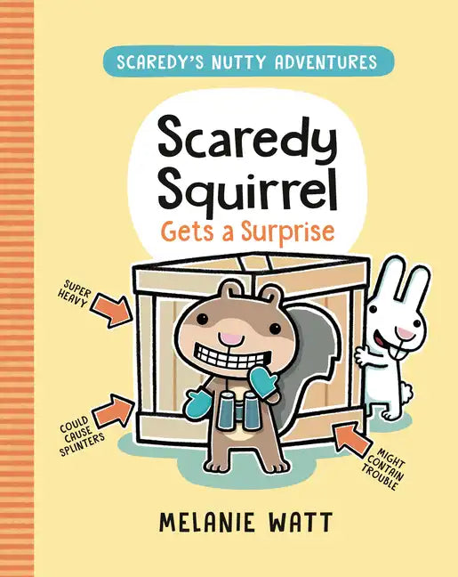 Scaredy Squirrel Gets a Surprise: (A Graphic Novel) - Paperback