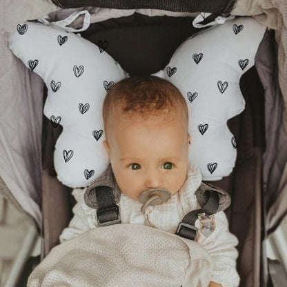 Multifunctional Baby Stroller Neck Pillow Butterfly Shape