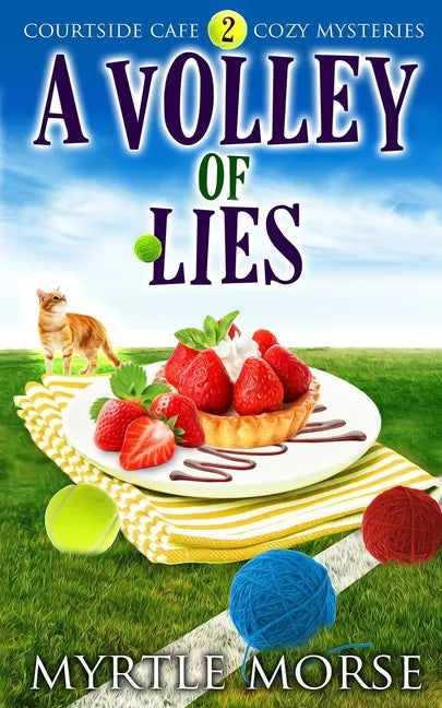 A Volley of Lies: Cozy Mystery - Paperback