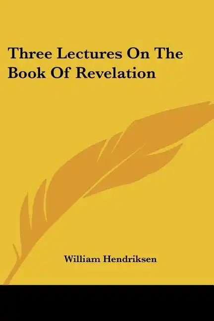 Three Lectures On The Book Of Revelation - Paperback