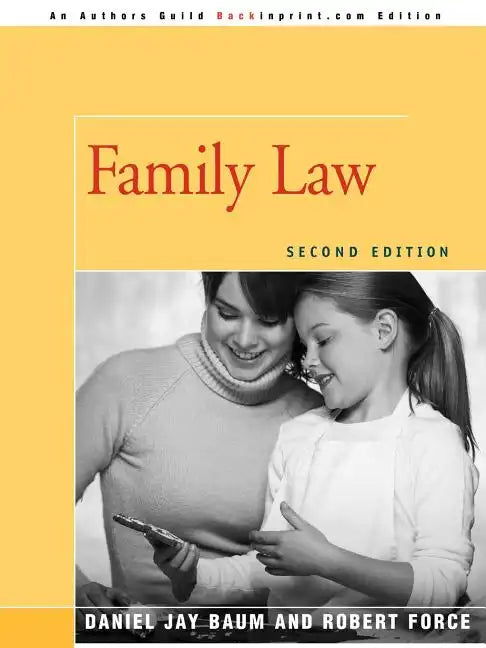 Family Law: Second Edition - Paperback