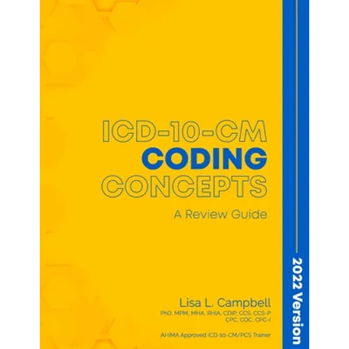ICD-10-CM Coding Concepts - Paperback